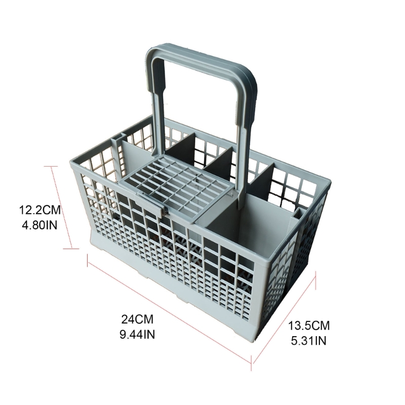 Universal Dishwasher Cutlery Basket Portable Replacement Cutlery Dishwasher Basket Dishwasher Holder Storage