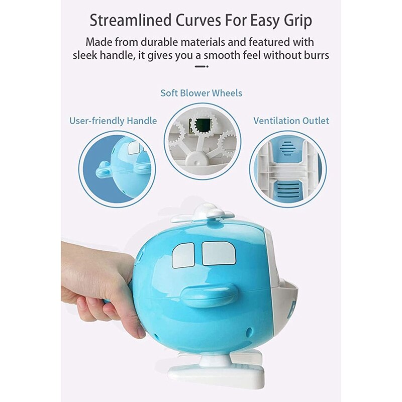 Automatische Helicopter Bubble Machine Elektrische Cartoon Bubble Machine Kinderen Blow Bubble Machine Speelgoed