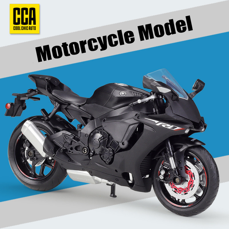 Accessori divertenti per la consolle centrale dell'auto, fantastici ornamenti da scrivania, decorazioni squisite in auto, modelli in lega di motociclette