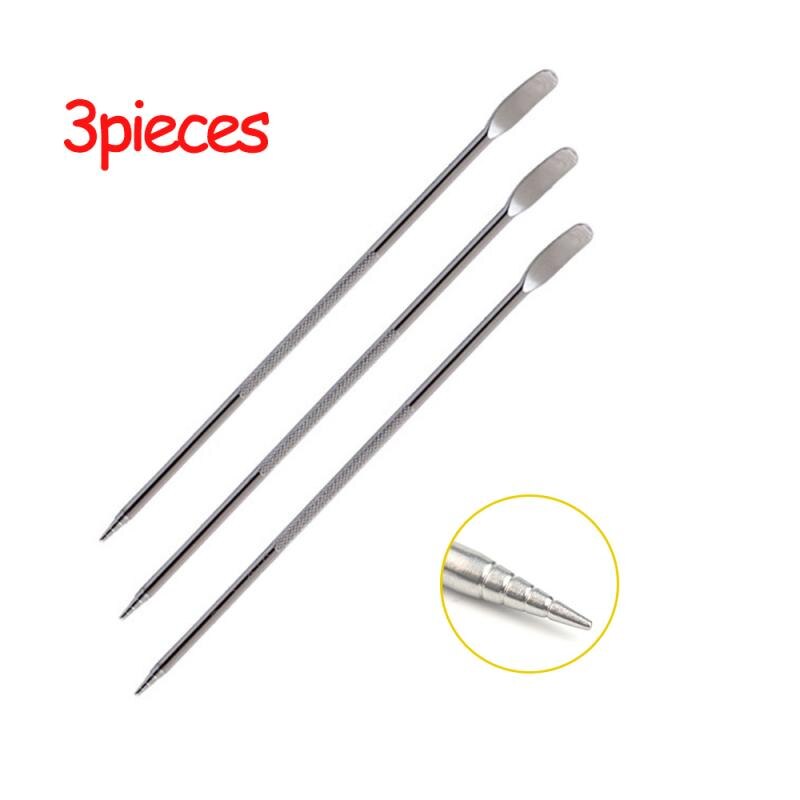 Stainless Steel Coffee Pull Flower Needle Coffee Foam Art Needle Latte Pen Needles Fancy Coffee Stick Barista Decorating Tools: 3 pieces
