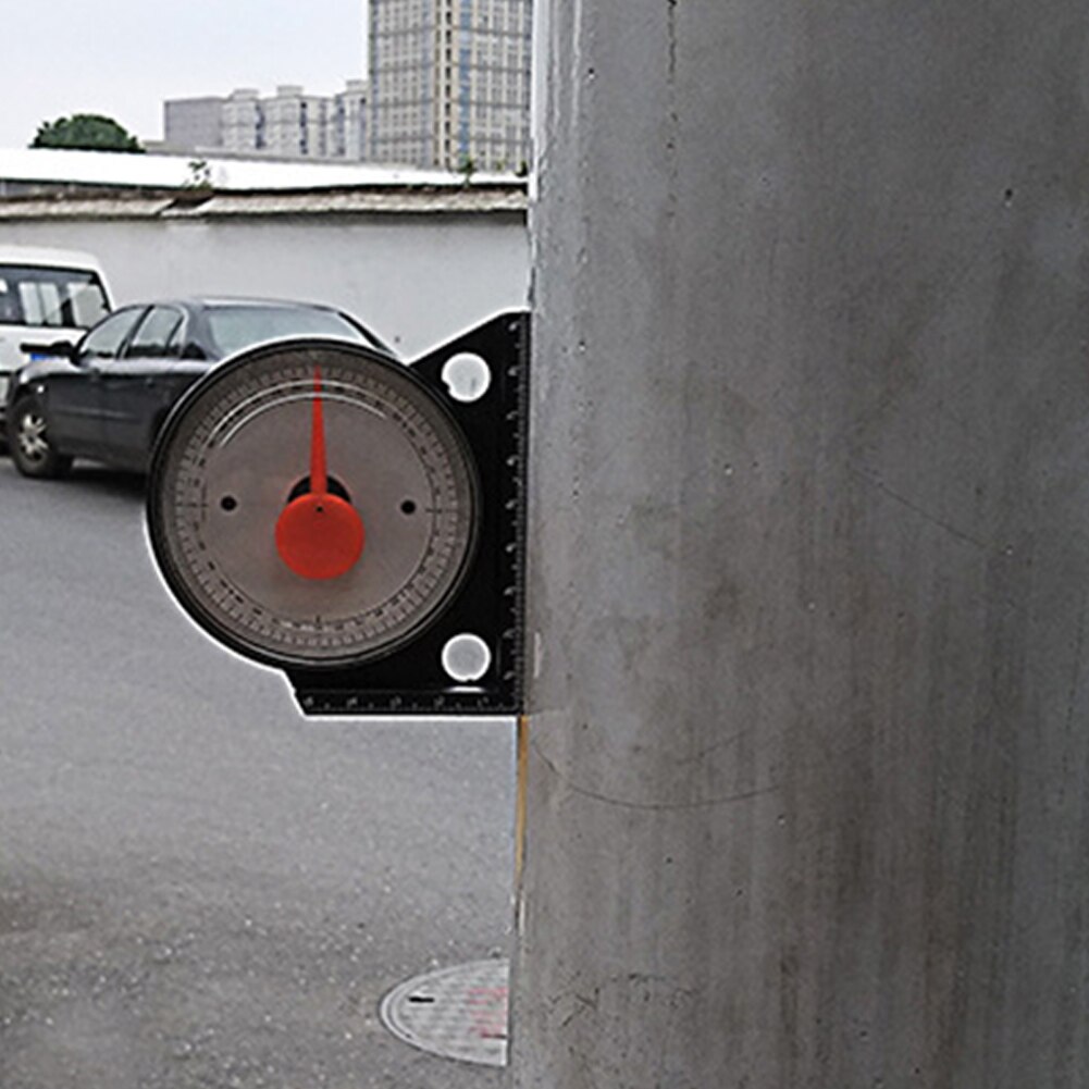 Magnetic Protractor Measuring Instrument Inclinometer Mini High Precision Tilt Level Ruler Multifunction Angle Meter Pointer