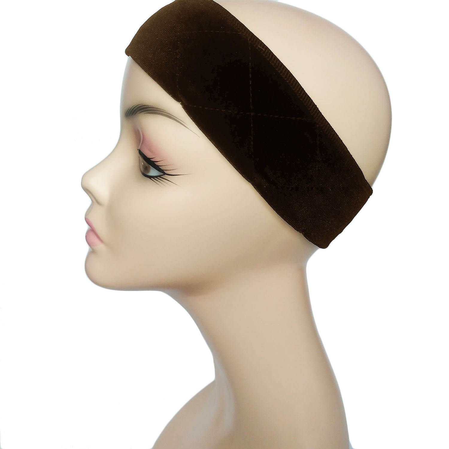 Bande de poignée de perruque antidérapante en velours réglable, avec bande auto-agrippante pour tenir votre perruque, chapeau écharpe de cheveux, 1 pièce