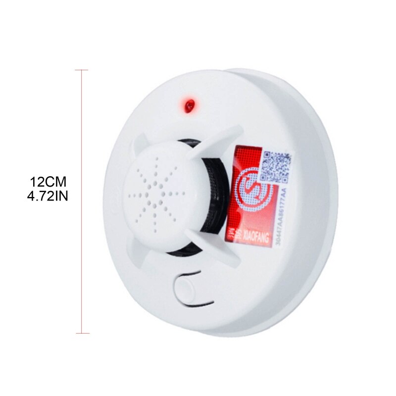 Wireless Fire Alarms Smoke Detector 9V Battery Operated for House Restaurant 40JA