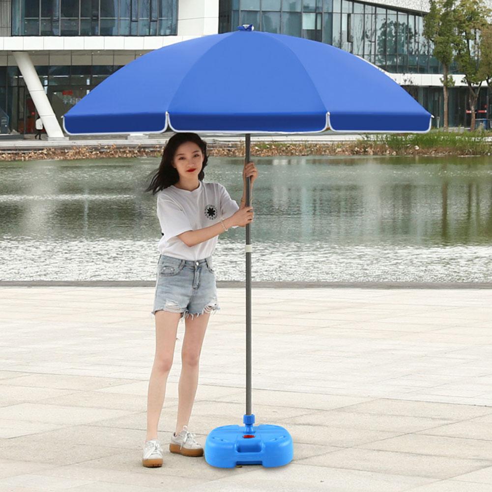 Portable Umbrella Base Heavy Duty Square Water Sand Filled Umbrella Base Stand for Outdoor Patio Greenhouse Invernadero Anchor