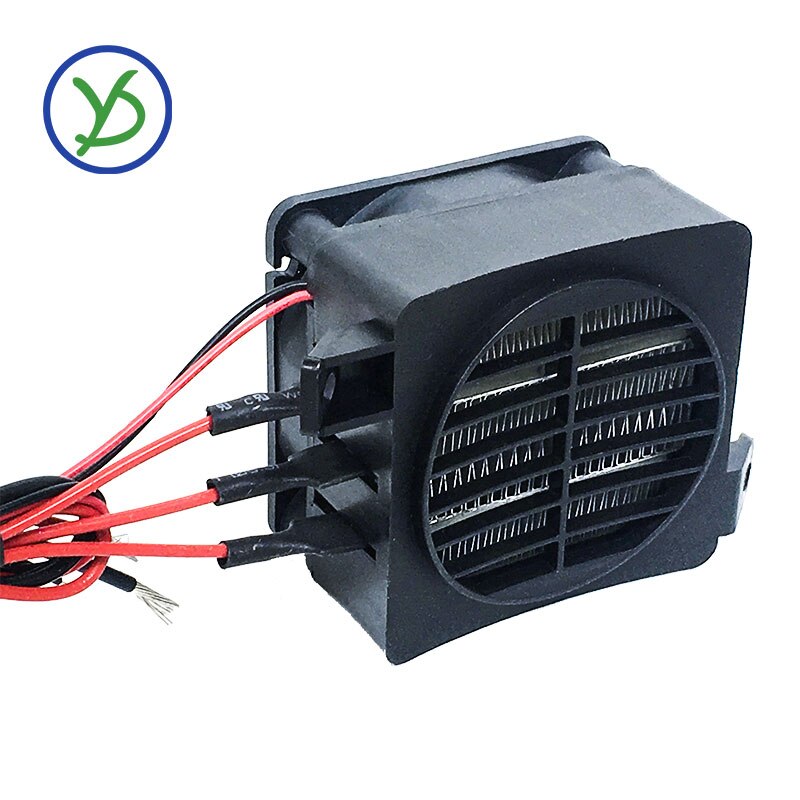 180W 12V Dc Thermostatische Elektrische Kachel Ptc Fan Heater Incubator Heater Verwarmingselement Kleine Ruimte Verwarming