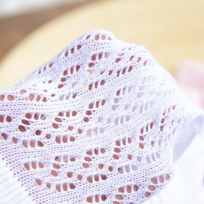 Baby Baby Meisje Antislip Hallow Out Sokken Knie Hoge Kant Prinses Sokken Lange Buis Booties Effen Baby Kids sok Voor 0-4 Jaar