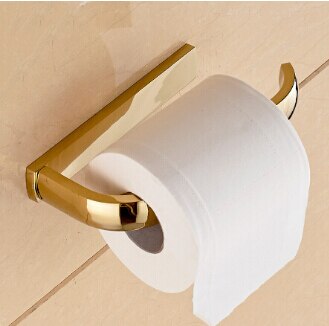 Toilet Paper Roll Holder Gold/Antique/Chrome/White/Rose Gold Paper Rack Tissue Holder Wall Mounted Paper Holder Paper Ranger: gold