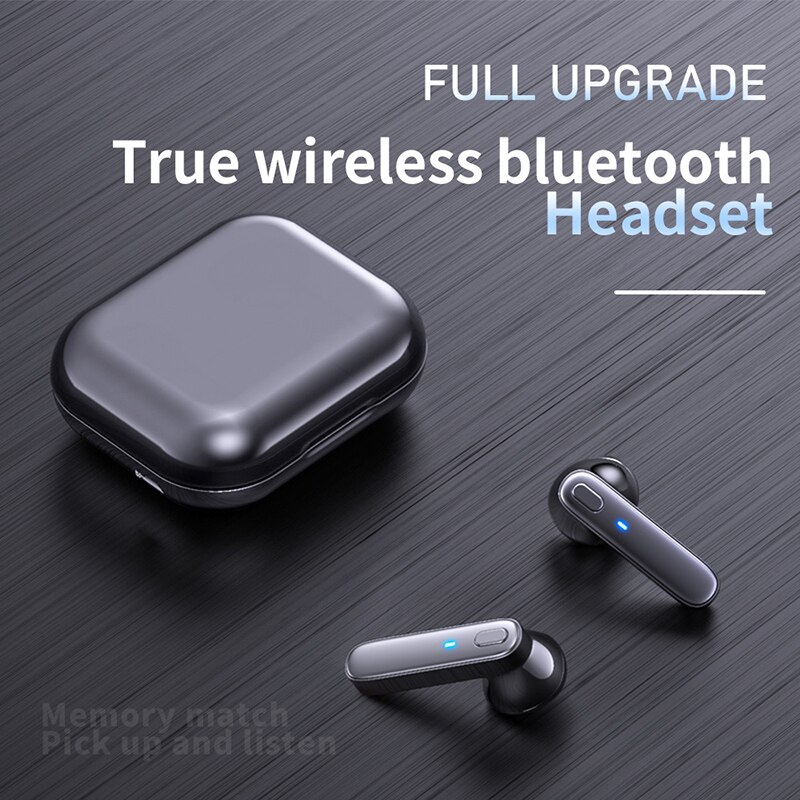 R20 Tws Oortelefoon Bluetooth Draadloze Headset Waterdichte Diepe Bas Oordopjes Echte Draadloze Stereo Hoofdtelefoon Met Microfoon Sport Oortelefoon