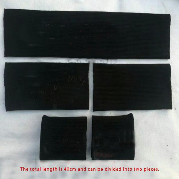 40cm 1PC waWristband Fold Over Elastic Wristband Cuff Pair Jacket Cuffs Trousers Cuff Trim Clothing DIY Sewing Accessories