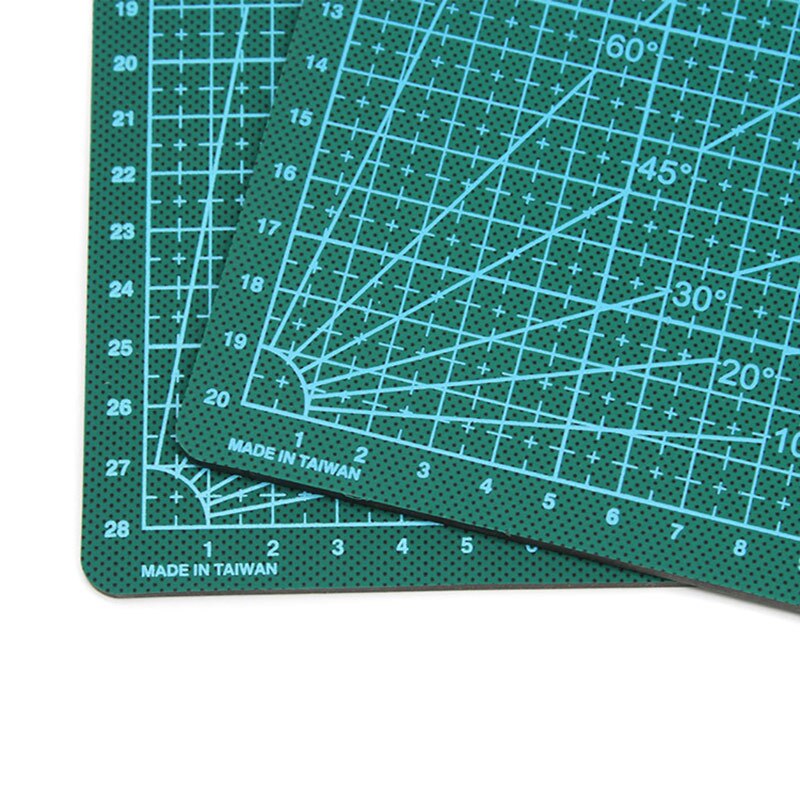 A3 A4 PVC Self Healing Cutting Mat Craft Quilting Grid Lines Printed Board TI99