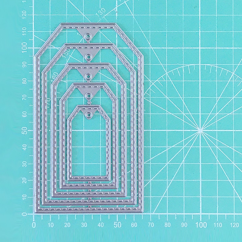 Label Vorm Frame Craft Metalen Snijden Frame Sjabl... – Vicedeal