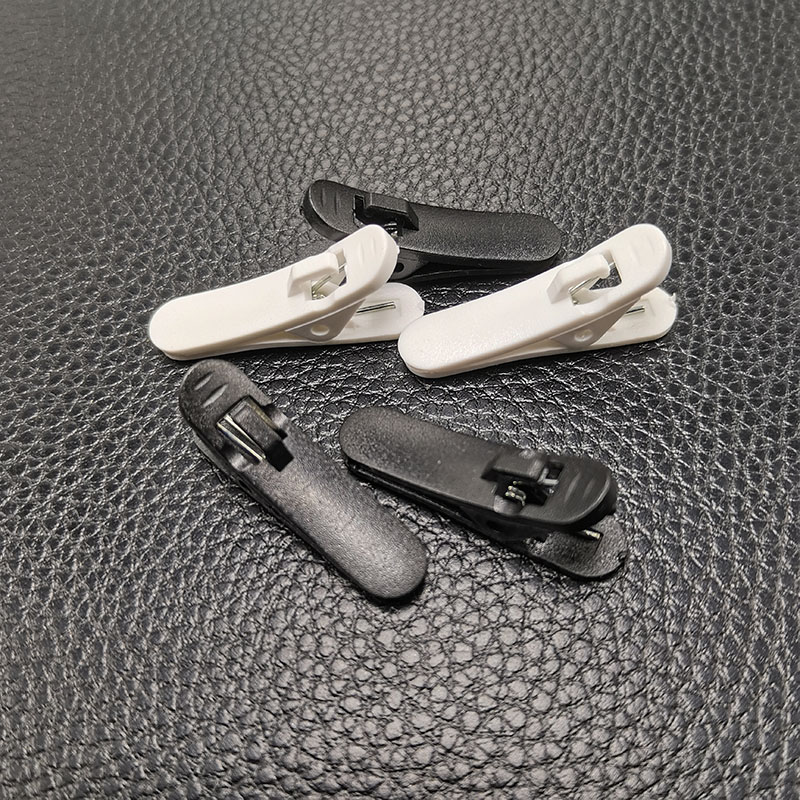 15 teile/los klemmen für kopfhörer Headset klemme kragen Clip kopfhörer kabel Clips kopfhörer zubehör mp3/4 schützen: Koralle
