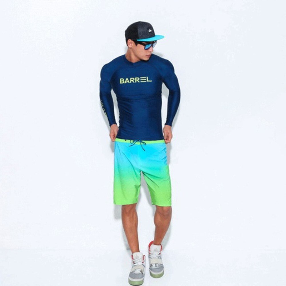 Men's t-shirt Long Sleeve Rashguard Quick-dry UPF 50+ Swim Shirt Combi and Bodysuits Wetsuit Dive suite 5mm Women's t-shirt