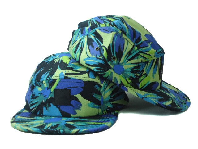 lässig Neue klassische blumen 5 Tafel Hütte strapback gorras knochen Baseball kappe für männer frauen hysterese fünf Tafel kappen