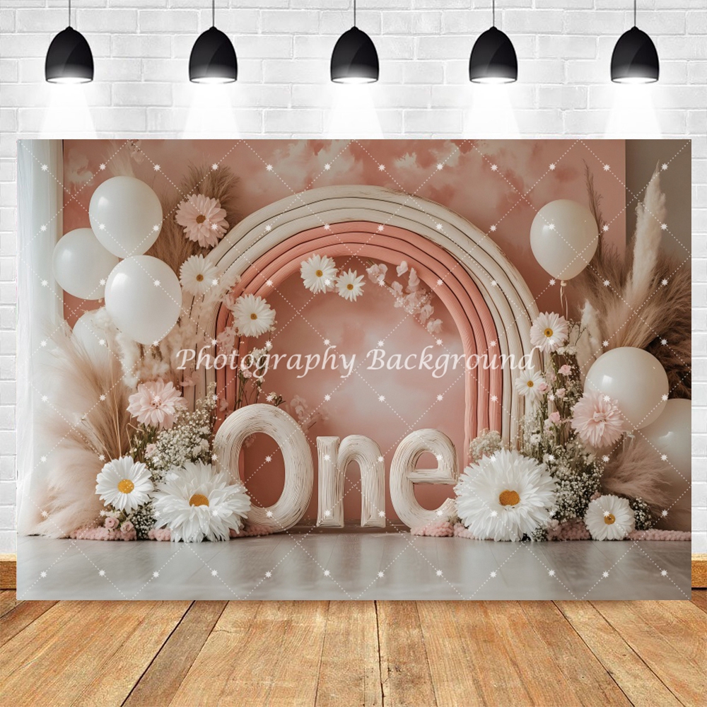 Baby 1st Birthday Photography Backdrop Baby Shower Newborn One Year Old Portrait Cake Smash Party Photo Background Photo Studio: ROYAL BLUE / 300*500