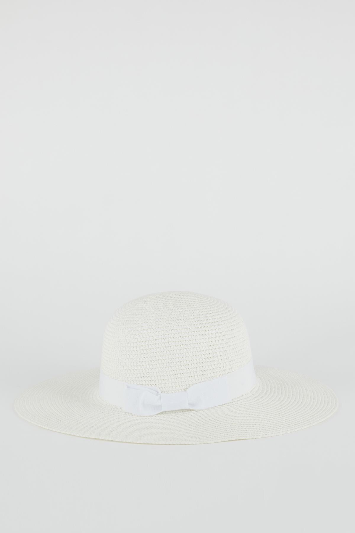 DeFacto Mulher Hat-M8818AZ21SM: White Color
