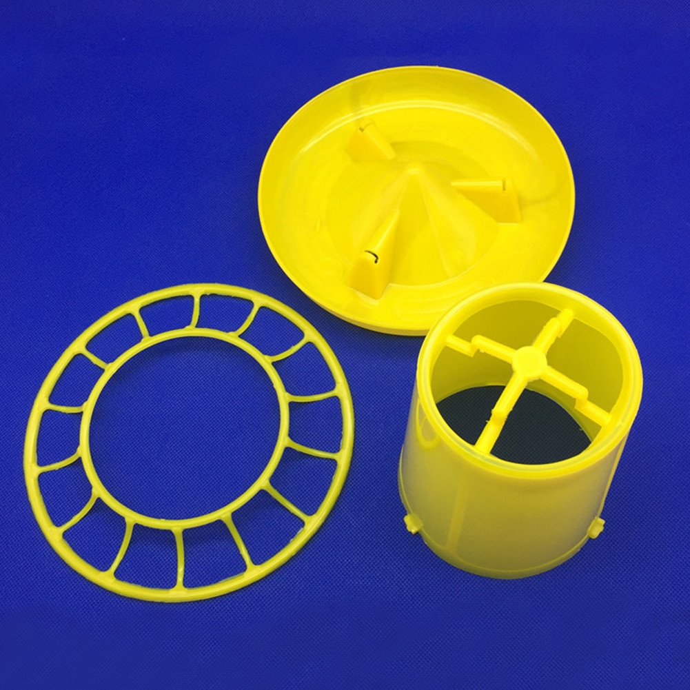 1kg Chicken Feeders Quail Feed Bucket Poultry Farming Tools Chick Feeders Bird Manger Farm Equipment