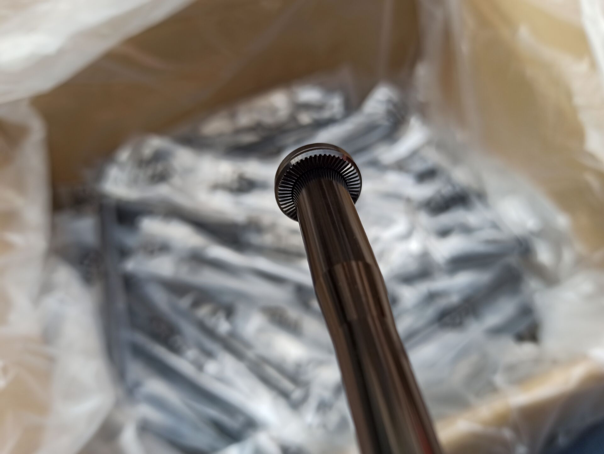 Bicycle Rear Thru Axle M12 x P1.75 174mm Length Skewer