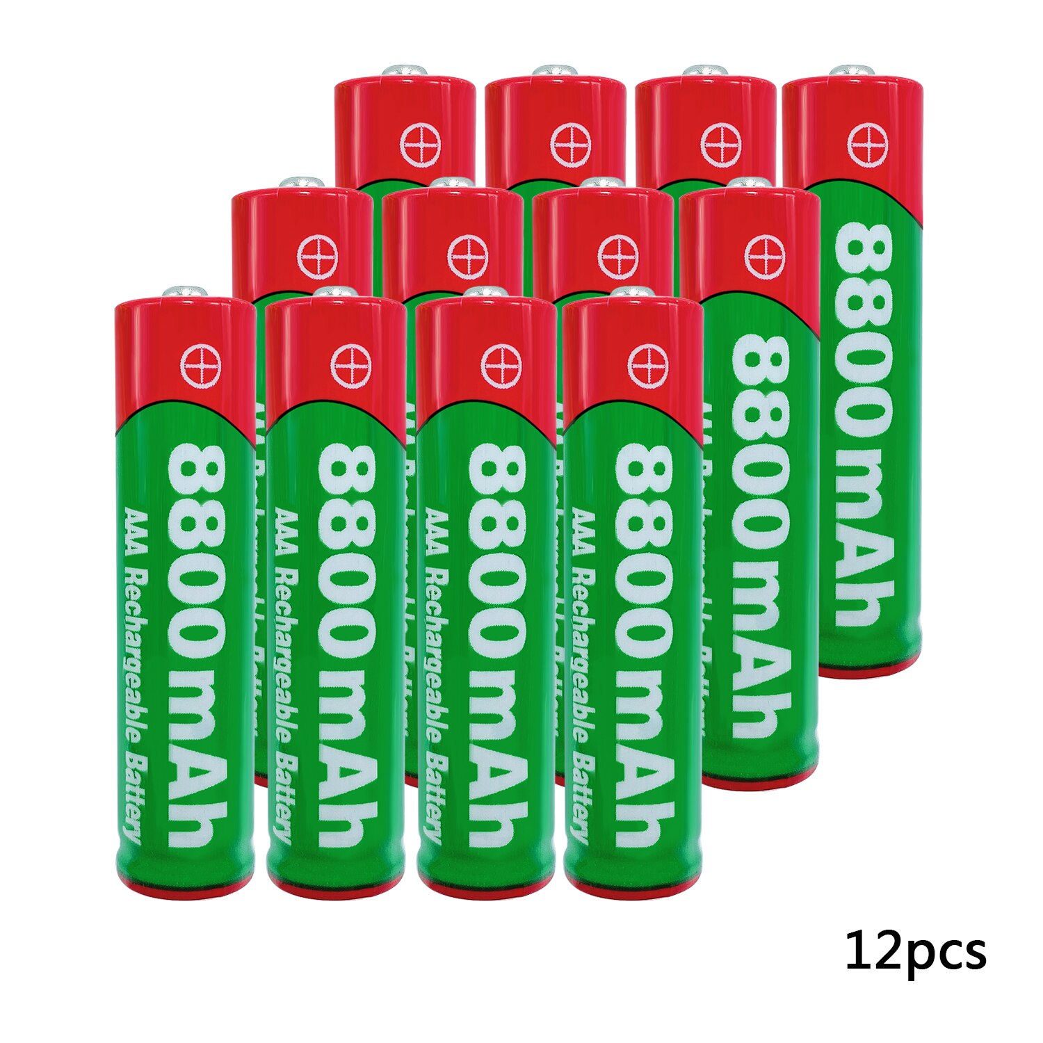 1.5V AAA rechargeable battery 8800mAh AAA 1.5V Alkaline Rechargeable battery for led light toy MP3 long life: 12pcs