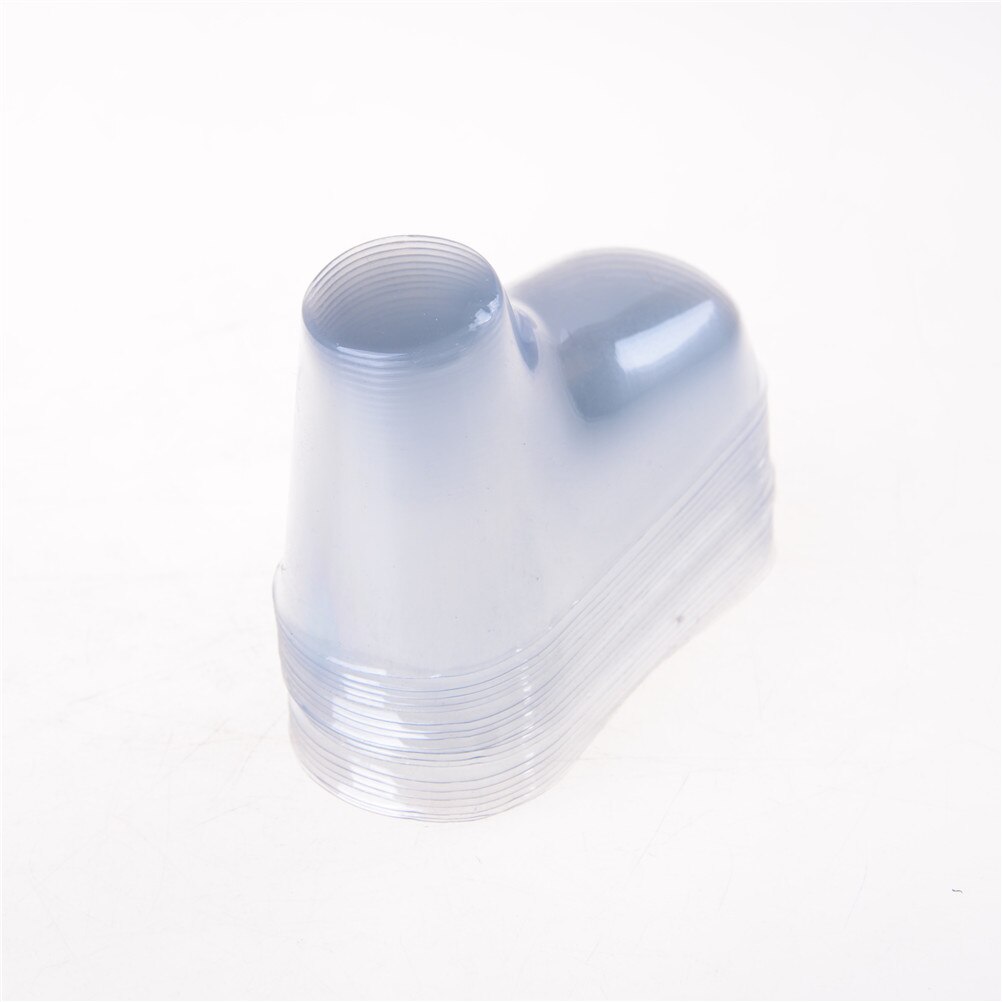 20 stk klar plast babyfødder display baby støvletter sko sokker vitrine 9cm