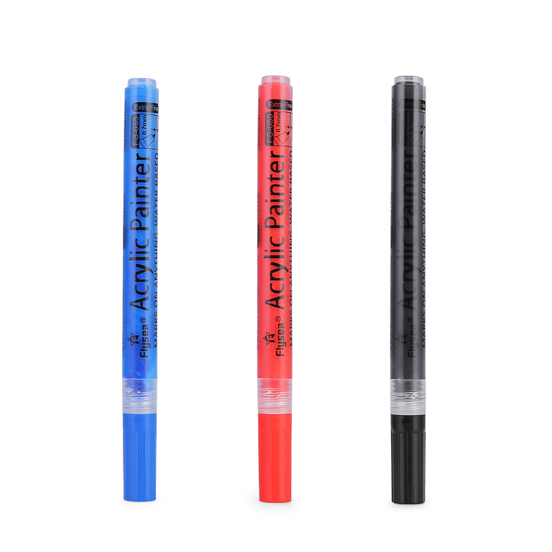 Golf Club Color Changing Pen Acrylic Ink Pen Has Strong Sunscreen Waterproof and Covering Power Can Be Used In Many Scenarios: Lavender