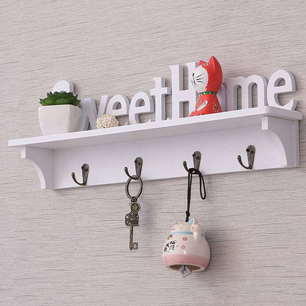 PVC Density board Wall Hook Door Mounted Shelf Hol... – Grandado