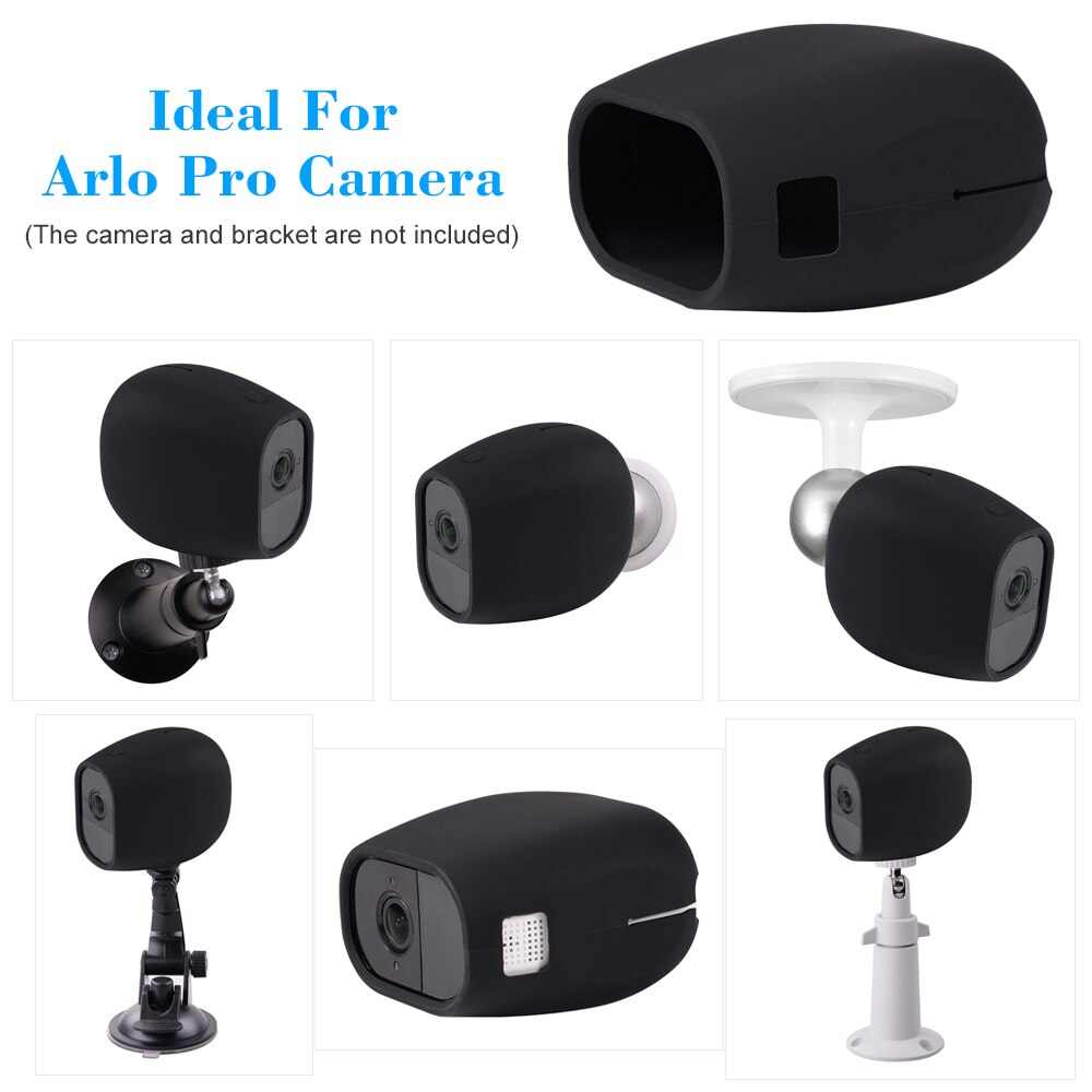 3 Pack Silicone Skins for Arlo Pro Cameras Security Weatherproof UV-resistant Case