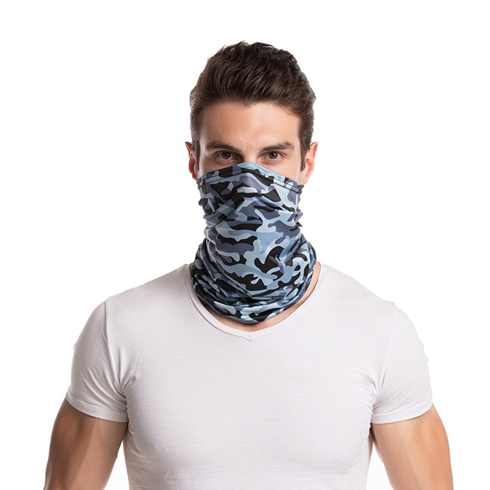 Magic Headband Elastic Breathable Dustproof Neck Gaiter Warmer Tube Scarf Face Cover Shield Bandana Hat for Men Women: 10