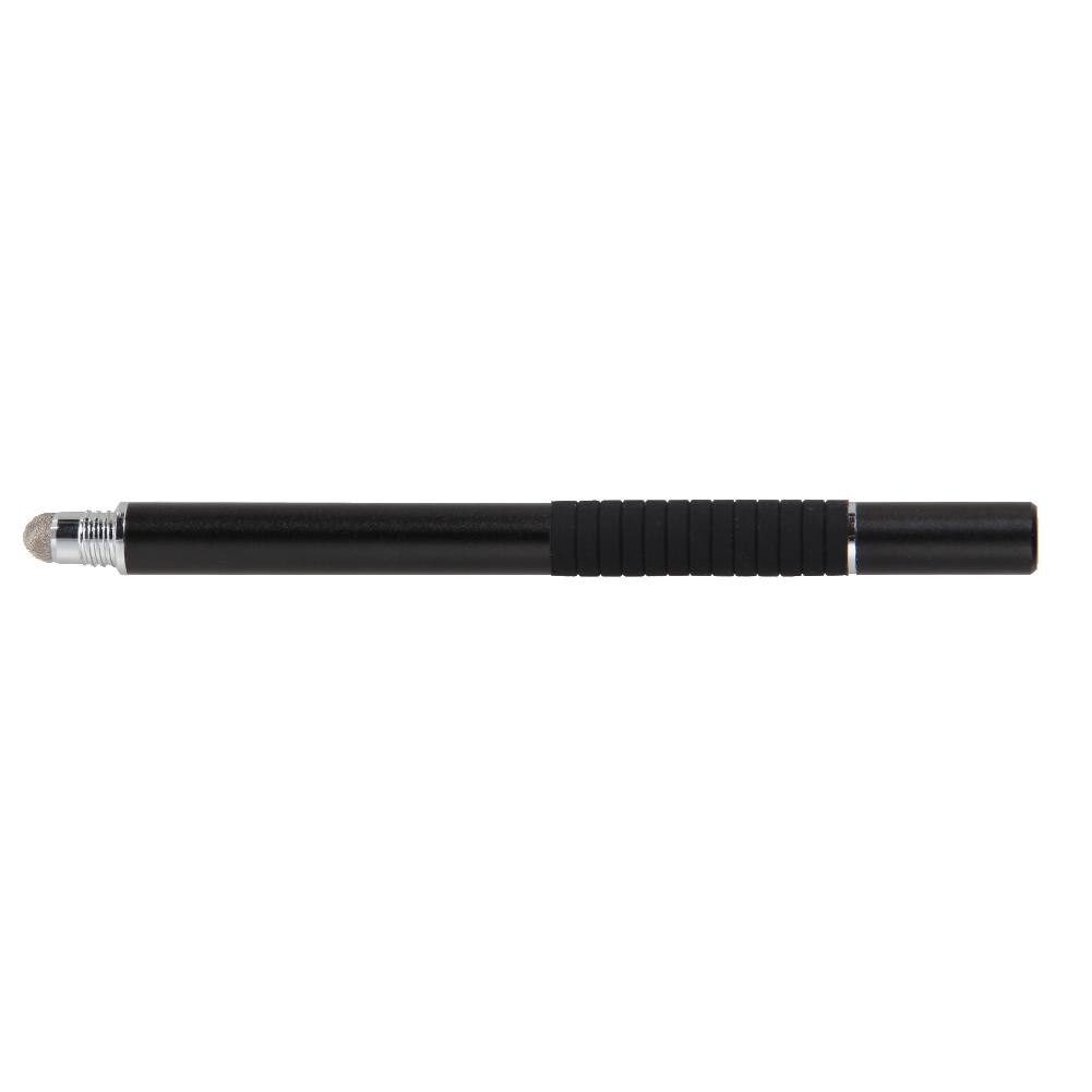 Lápiz capacitivo de precisión 2 en 1, punta fina redonda, para pantalla táctil, para iPad, iPhone, todos los teléfonos móviles y Tablet: Negro