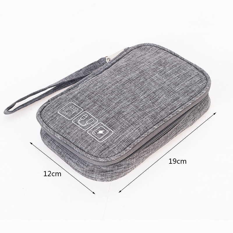 Draagbare Powerbank Tas Usb Charger Gadgets Kabels Draden Organizer Pouch Travel Xiaomi Accessoires Protection Storage Case