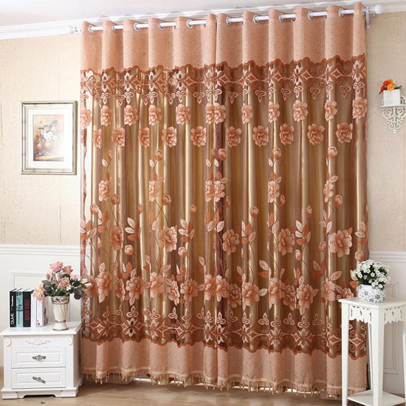 Bloem Tule Deur Decor Gordijn Drape Panel Sheer Sjaal Valletjes Us Voorraad
