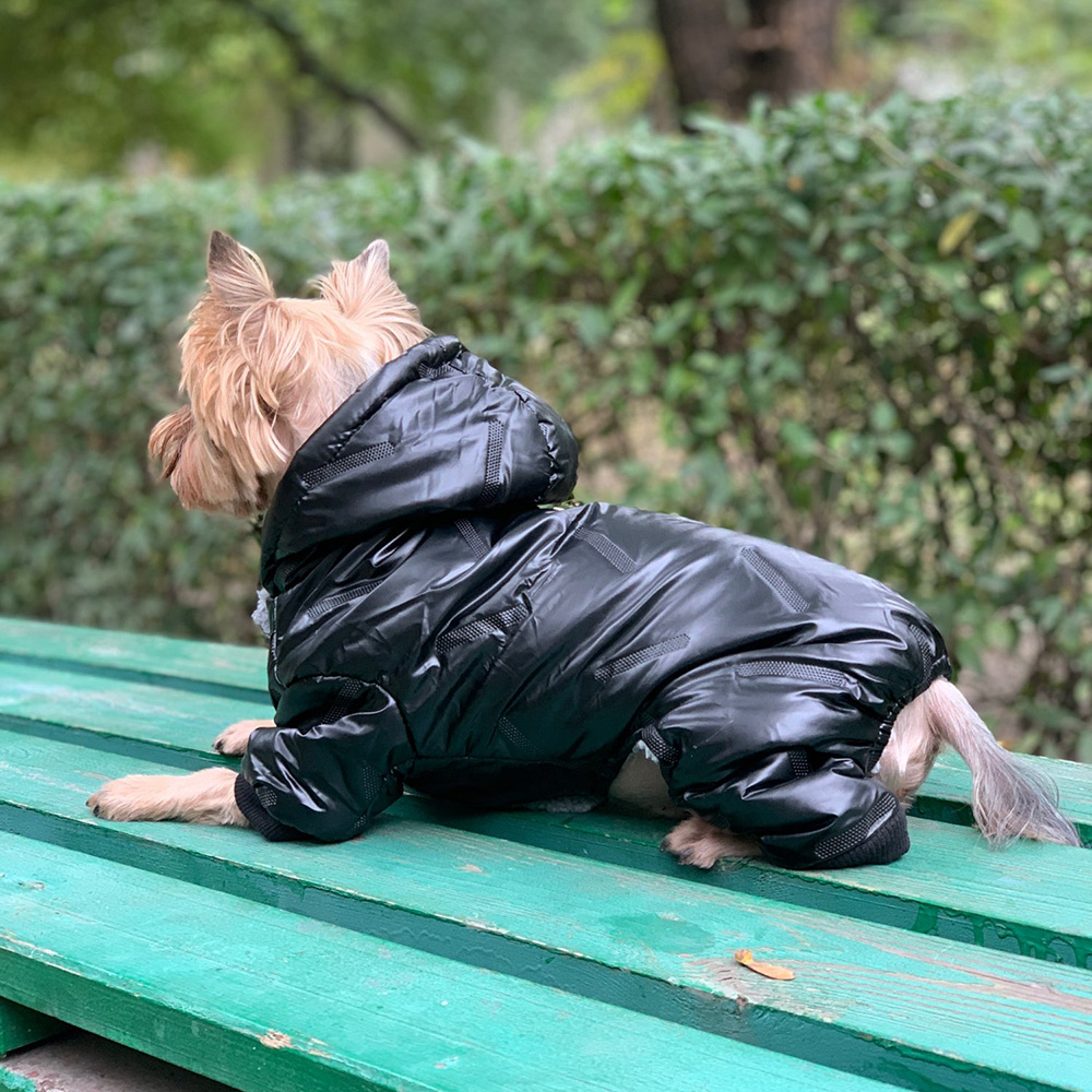 Ropa de invierno para perros pequeños, abrigo grueso de lana para mascotas, chaqueta, Mono para perros Chihuahua, ropa para cachorros