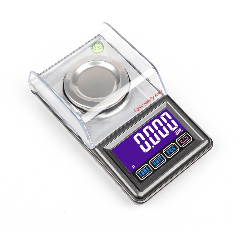 Balance milligramme numérique de précision, 0.001g, échelle de carité pour bijoux en or, 20g, 30g, 50g, Mini poids USB