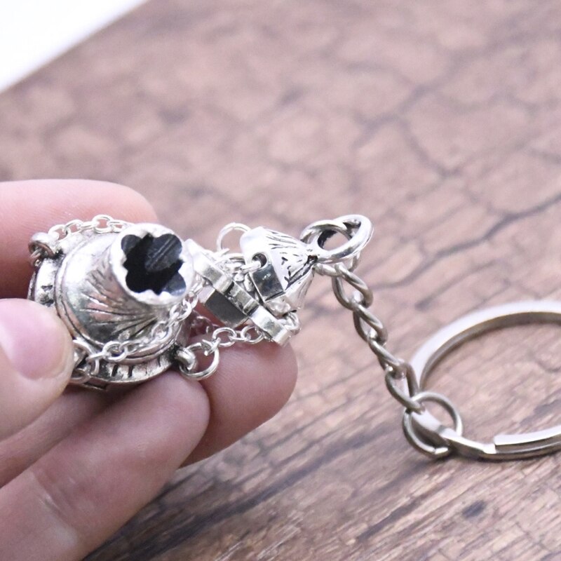 Christian Wierookbrander Sleutelhanger Religieuze Sleutelhanger Sieraden Zak Auto Hanger Keyfob Kerk Souvenirs