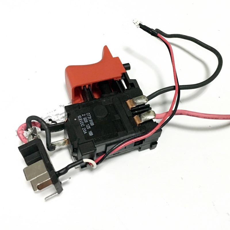 Déclencheur de commutateur pour BOSCH 2609125169 GSB1080-2-LI GSR1080-2-LI GSB120 GSR1200-2-LI GSB120-LI GSR120-LI 2 2609125169 609