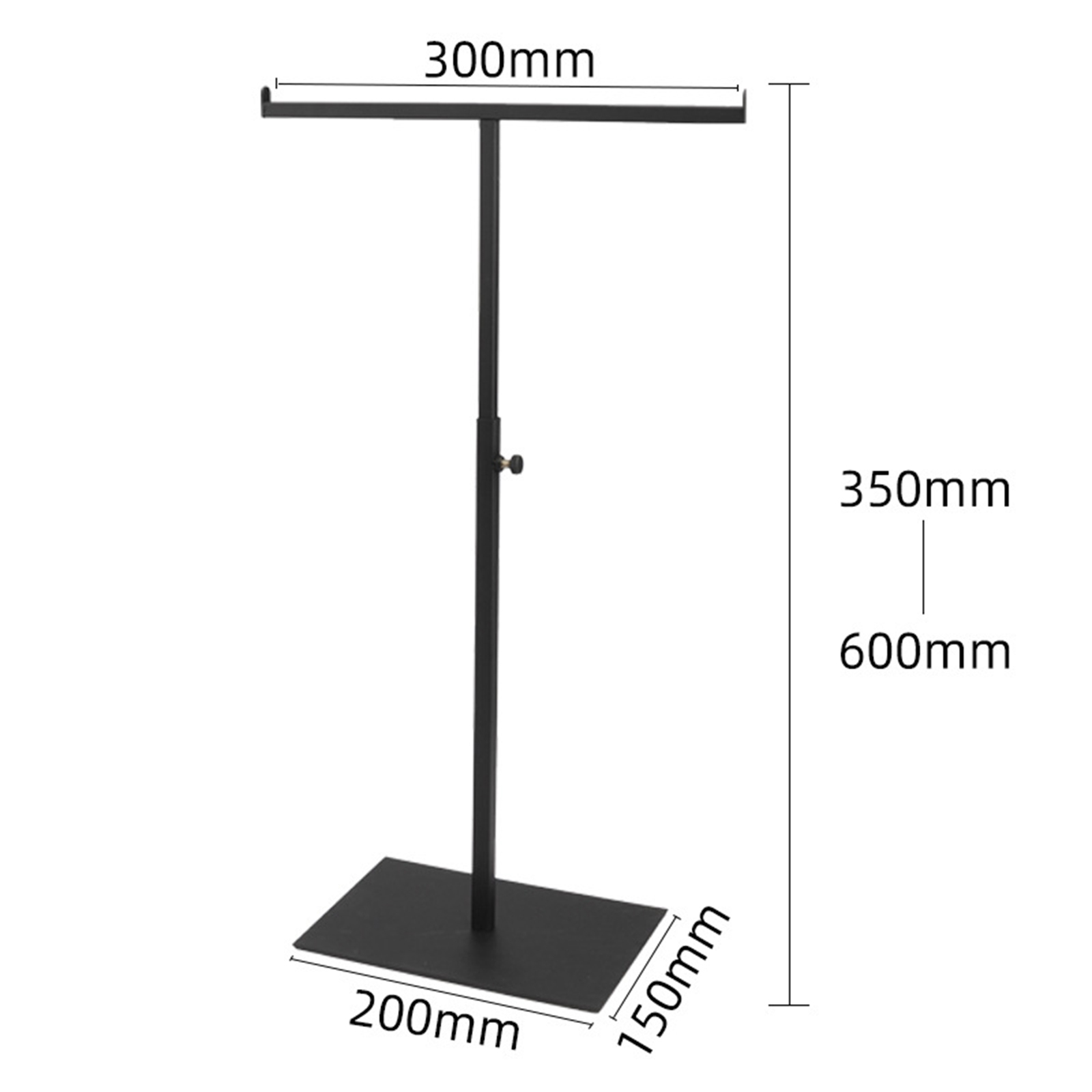 Handväsksdisplayställ garderobshyllor förnödenheter detaljhandelshylla halsduk handväskhållare t-bar hängande för hattväska armband halsband: Oliv