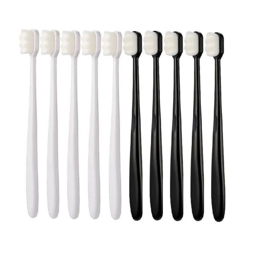 Adult Toothbrush Ultra Soft-bristled Toothbrush Nano Toothbrush for Sensitive Gums Extra Toothbrushes Sensitive Teeth