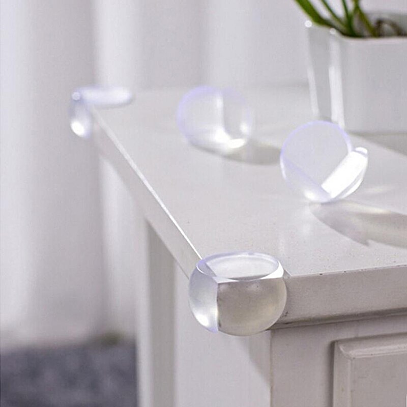 1/4 pièces bébé Silicone protecteur de sécurité Table coin Protection des enfants Anticollision bord coins gardes couverture coin garde