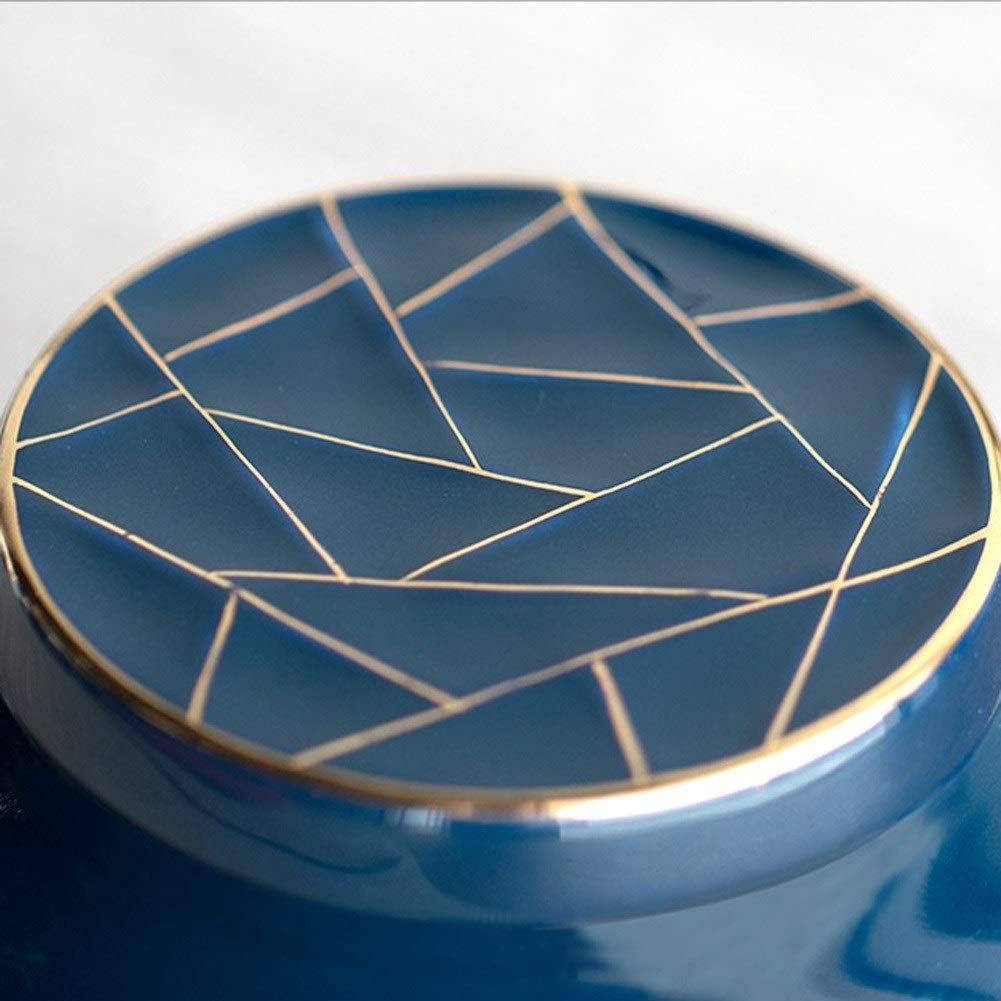 Urna funeraria de cerámica para adultos, urna de cremación artesanal A prueba de humedad para una pequeña cantidad de cenizas humanas, cuatro colores