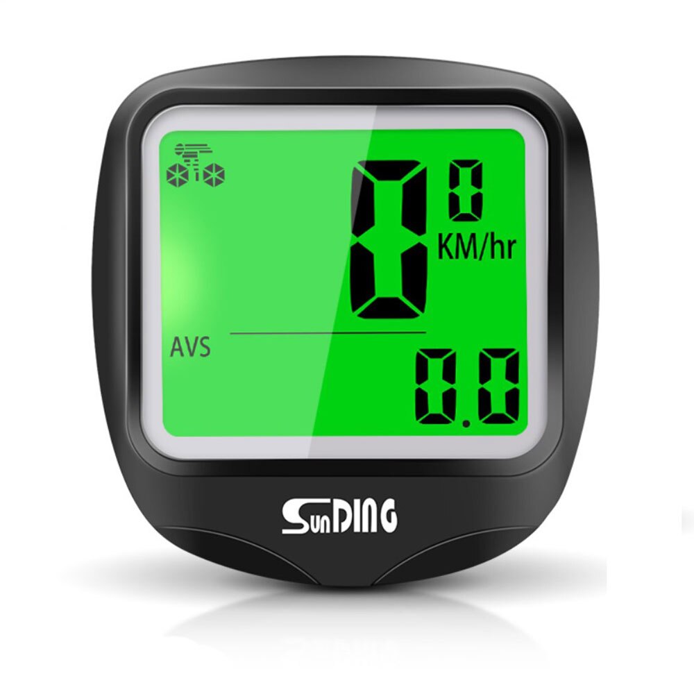 LISM 23 Function Bike Computer Cycling Computers Wired Bicycle Speedometer Waterproof Stopwatch Odometer LCD Backlight: Default Title
