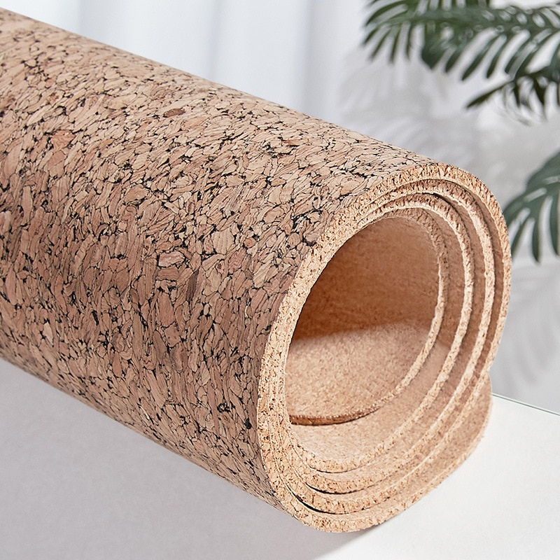 Alfombrilla de ratón de corcho Natural suave, alfombrilla de escritorio antiincrustante de PVC, impermeable, para teclado XXL, para escritorio de escritura,