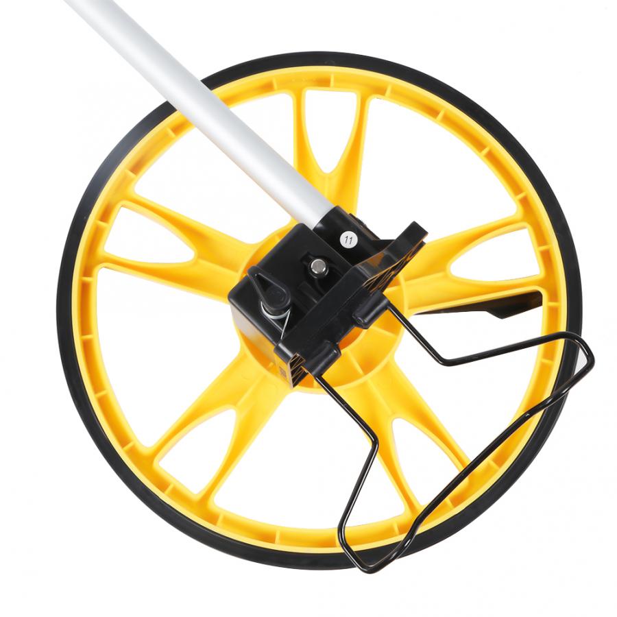 Mechanical Range Measuring Wheel 9999ft 10cm Accuracy Distance Measuring Roller LED Measurer Wheel