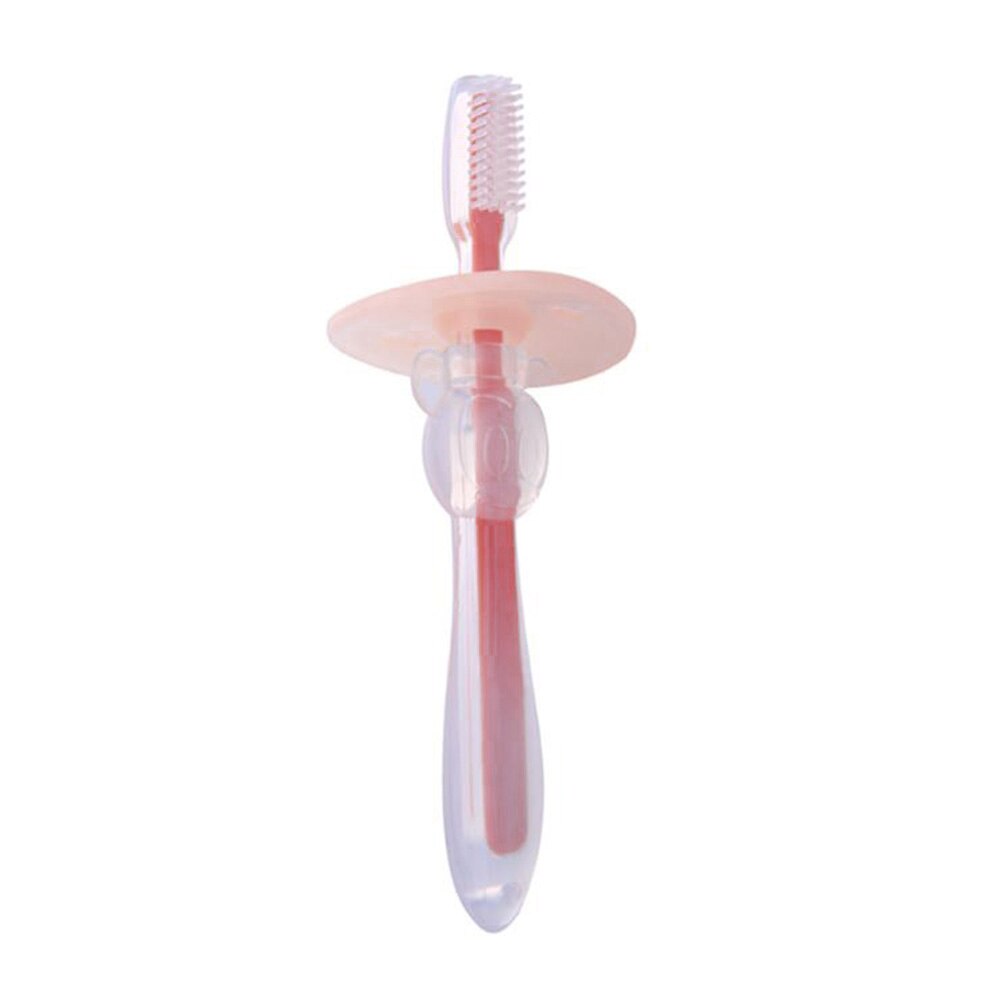Cepillos dentales de entrenamiento de silicona suave para chico, cepillo Dental para cuidado bucal, cepillo Dental para bebé, cepillo de dientes infantil, artículos para bebés