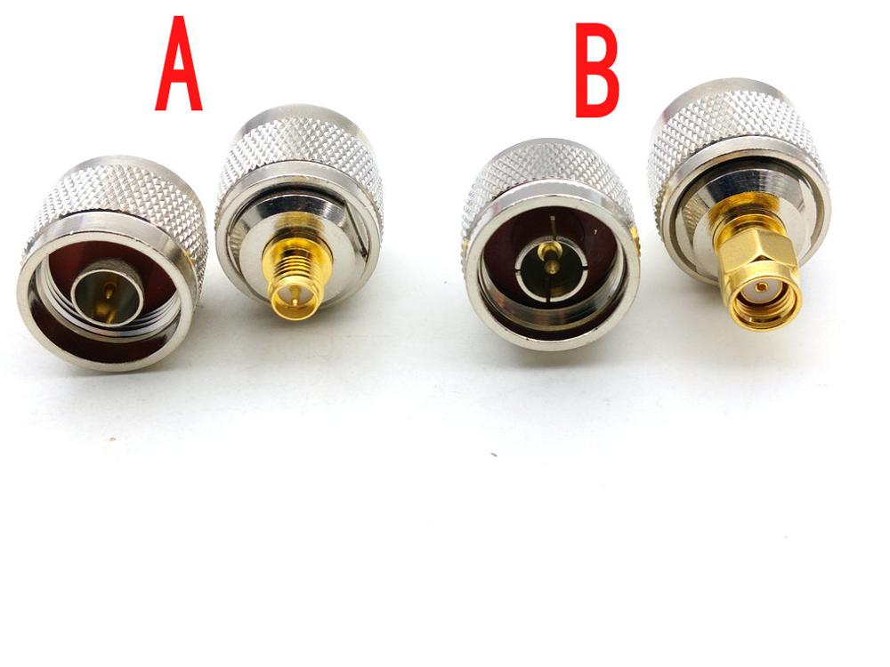 20PCS copper N male plug to SMA CONNECTOR N TO RP-SMA Plug Coaxial Adapter connector