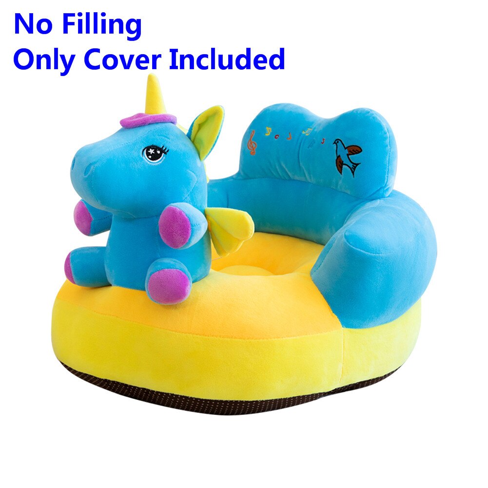 kreskówka zwierzę sofa dziecięca okładka nauka siadania na krześle skóra siedziska bez wypełniacza: Sofa pokrywa 3