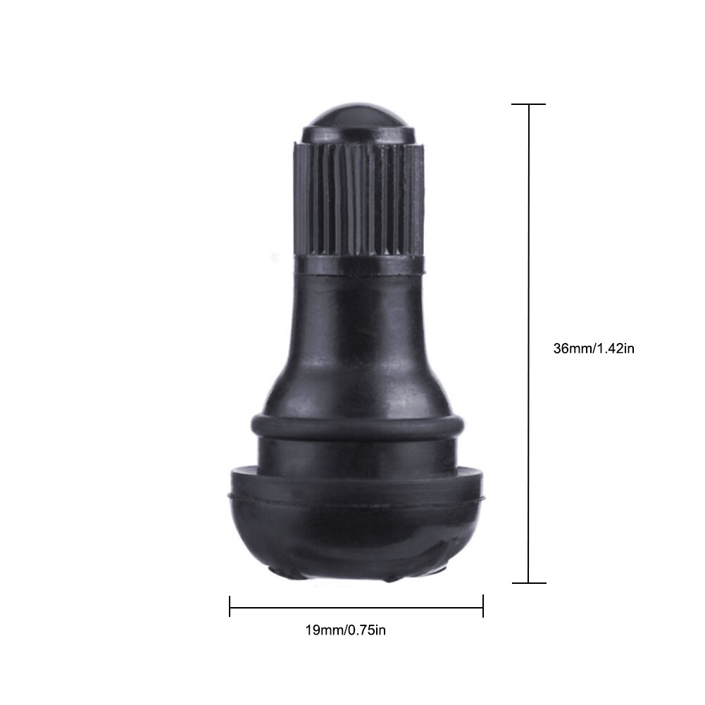 10/25/50Pcs TR412 Universal Car Vacuum Valve Stem without Valve for Rubber Copper Tire Motorcycle Air Valve