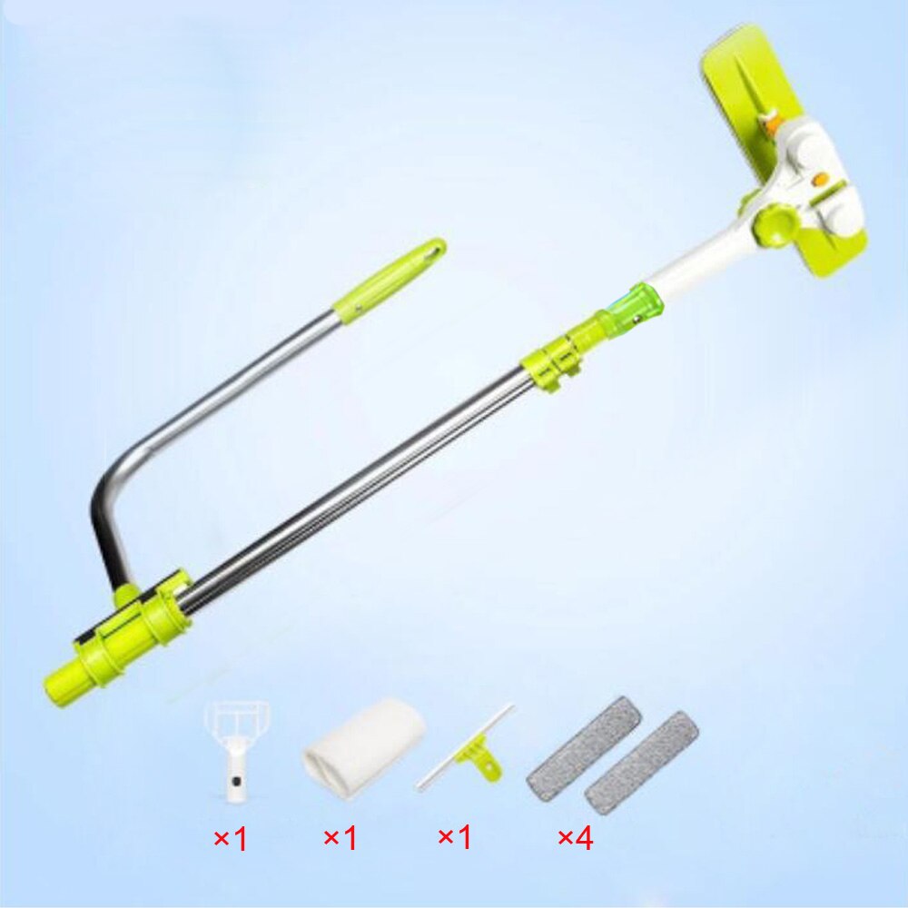 Upgraded Telescopic High-rise Window Cleaning Glass Cleaner Brush For Washing Window Dust Brush Clean Windows for Hobot