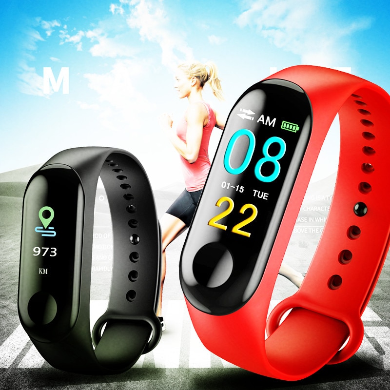 BIBINBIBI Sport Watch Men Women Smart Watch Bluetooth Clock Remote Camera Heart Rate Blood PressureSleep Monitor Pedometer Band