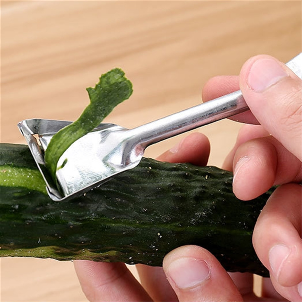 Rvs Dunschiller Rasp Multifunctionele Fruit Dunschiller Groente Fruit Schil Shredder Slicer Rasp Keuken Accessoires