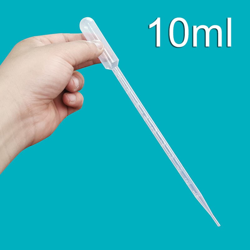 100pcs Test tube 3/2/1ml Student stationery Chemistry class laboratory teaching equipment Teaching equipment Student stationery